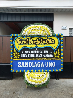 Papan Bunga Duka di Wasile Selatan